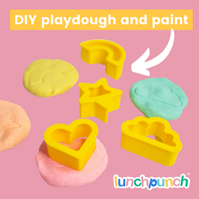DIY Craft Fun - Homemade Playdough & Paint
